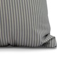 thumbnail image 2 of Simply Daisy, 16 x 16inch,Ticking Stripe Decorative Pillow,Navy Blue, 2 of 2
