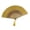 Gold, variant on Hand Carved Wood Silk Folding Fan With Tassels Oriental Traditional Wedding Home Party Decor Fan