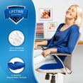 thumbnail image 5 of Cojín de asiento Everlasting Comfort Adepaton Cojín de coxis Almohada de ciática negro, 5 of 5