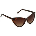 thumbnail image 3 of grinderPUNCH Female Cat Eye Celebrity Style Adult Sunglasses, 3 of 5