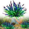 thumbnail image 2 of Aquarium Plants on Sale Barhoo Fish Tank Decorations Aquarium Decoration Plastic Aquarium Plants Natural Fish Tank Decorations for Fresh Aquarium Artificial Seaweed Clearance, 2 of 9
