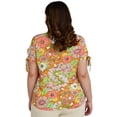 thumbnail image 3 of Blusa estampada Roman Fashion /Tallas Extras 1983 (Naranja) naranja 40 Roman Fashion BL-MIC-1983-NARANJA, 3 of 6