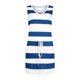thumbnail image 3 of WILLBEST Faldas Para Mujer Vestido Informal De Verano Con Cuello En V A Rayas Para Uso Diario Vestido Holgado De Moda Ideal Para Clima Cálido Lavable A Máquina, 3 of 3