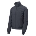 thumbnail image 5 of Port Authority Soft Shell Bomber Jacket-3XL (Battleship Grey), 5 of 6