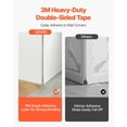 thumbnail image 5 of VEVOR Stainless Steel Wall Corner Protector, 1 x 1 x 48 inch, 10 Pack Metal Corner Guards, 304 Stainless Steel Edge Trim 90-Degree Angle for Home,Office,Commercial Wall Protection, with 3m Tape, 5 of 9