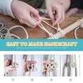 thumbnail image 4 of jesticaly Cotton Ropes Weaving DIY Craft Making Twisted String Cord Handicraft Woven Knitting Crossed-stitch Accessory Professional, 4 of 6