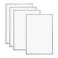 thumbnail image 1 of Unique Bargains A3 Magnetic Sign Holder, 4 Pack Magnetic Display Frame Self-Adhesive Picture Frame for Refrigerator, Silvery, 1 of 7