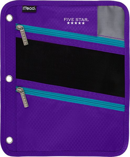 Five Star Zipper Pencil Pouch - Pencil 