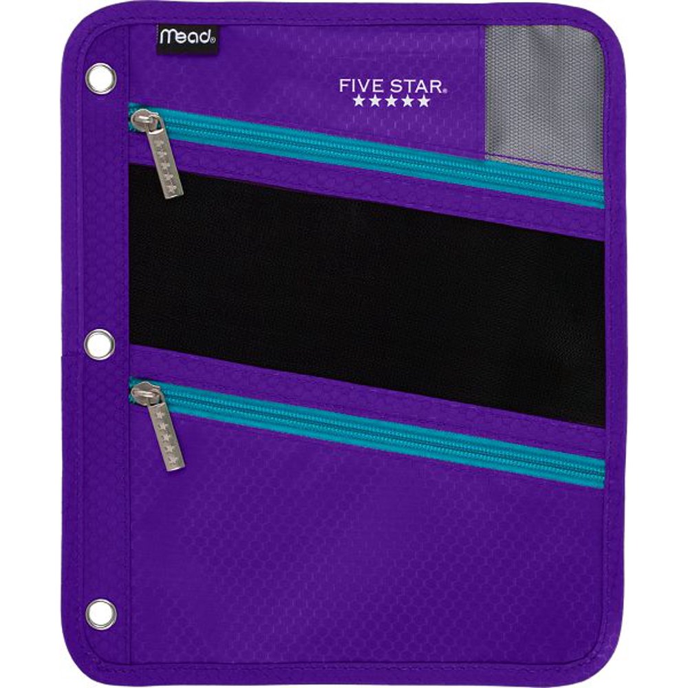 Five Star Zipper Pencil Pouch Pencil PouchCases