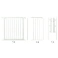 thumbnail image 2 of BabyDan Flex M Modular Safety Gate 35.4" - 57.5", White, 2 of 5