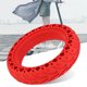 thumbnail image 3 of Goma de 85 Pulgadas Neumático Prismático de Absorción de Choque Antiexplosión para Accesorios de Scooter Eléctrico M365 rojo, 3 of 8