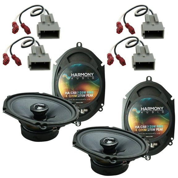 Fits Lincoln Mark VIII 1993-1995 Factory Speakers Replacement Harmony (2) C68