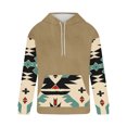 thumbnail image 3 of Sudadera con capucha para hombre, moderna, con cordón ajustable y bolsillo, estampada, deportiva y de ocio, sudadera con capucha, blusa de poliéster para hombre, 3 of 4
