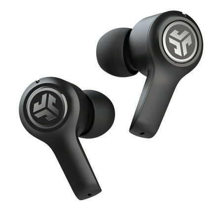 JLab Audio JBuds Air Executive True Wireless Bluetooth Earbuds + Charging Case - Black - **Updated November (Best Headphones On Ear 2019)