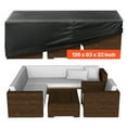 thumbnail image 1 of VEVOR Housse de Mobilier de Patio Extérieur 420D Imperméable Table Chaises Canapé 126"x63 Pouces, 1 of 9