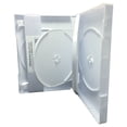 thumbnail image 2 of (104) CheckOutStore Premium Multi Disc with Patented M-Lock Hub DVD Cases (6 Disc - White), 2 of 3