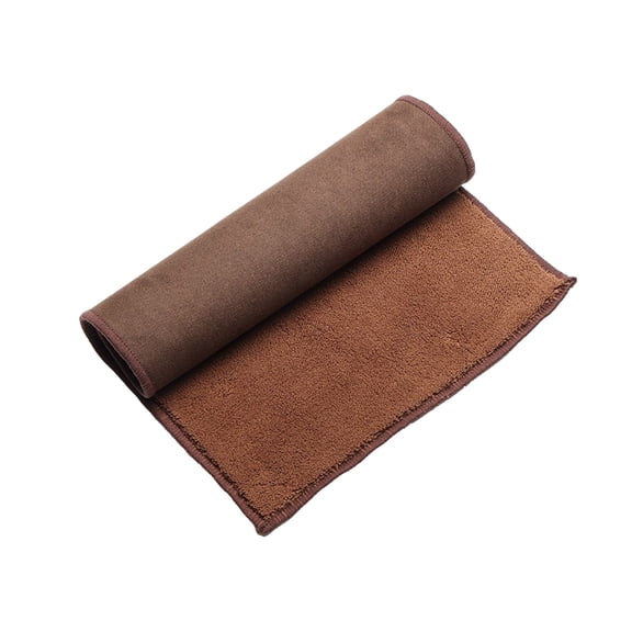 Suede Car Towel | Double-Sided Microfiber Wash & Drying Cloth | 40x30cm Absorbent Car Wipe for Interior & Exterior Cleaning | 1-Pack