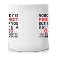 thumbnail image 3 of Nobody's Perfect Except Q60 Drive Coffee Tea Ceramic Mug Office Work Cup Gift 15 oz, 3 of 3