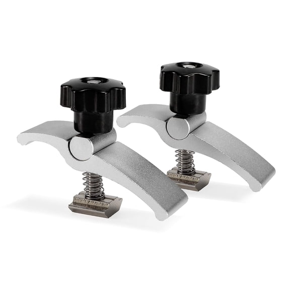 Genmitsu 2PCS T-Track Mini Hold Down Clamp Kit, CNC Router Clamp for Woodworking and Metalworking, Compatible with 3018 CNC Router Machines, 3018-PRO
