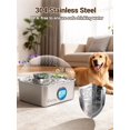 thumbnail image 3 of Fuente de agua para perros Kastty de acero inoxidable de 15 l/4 galones con LED, 3 of 9