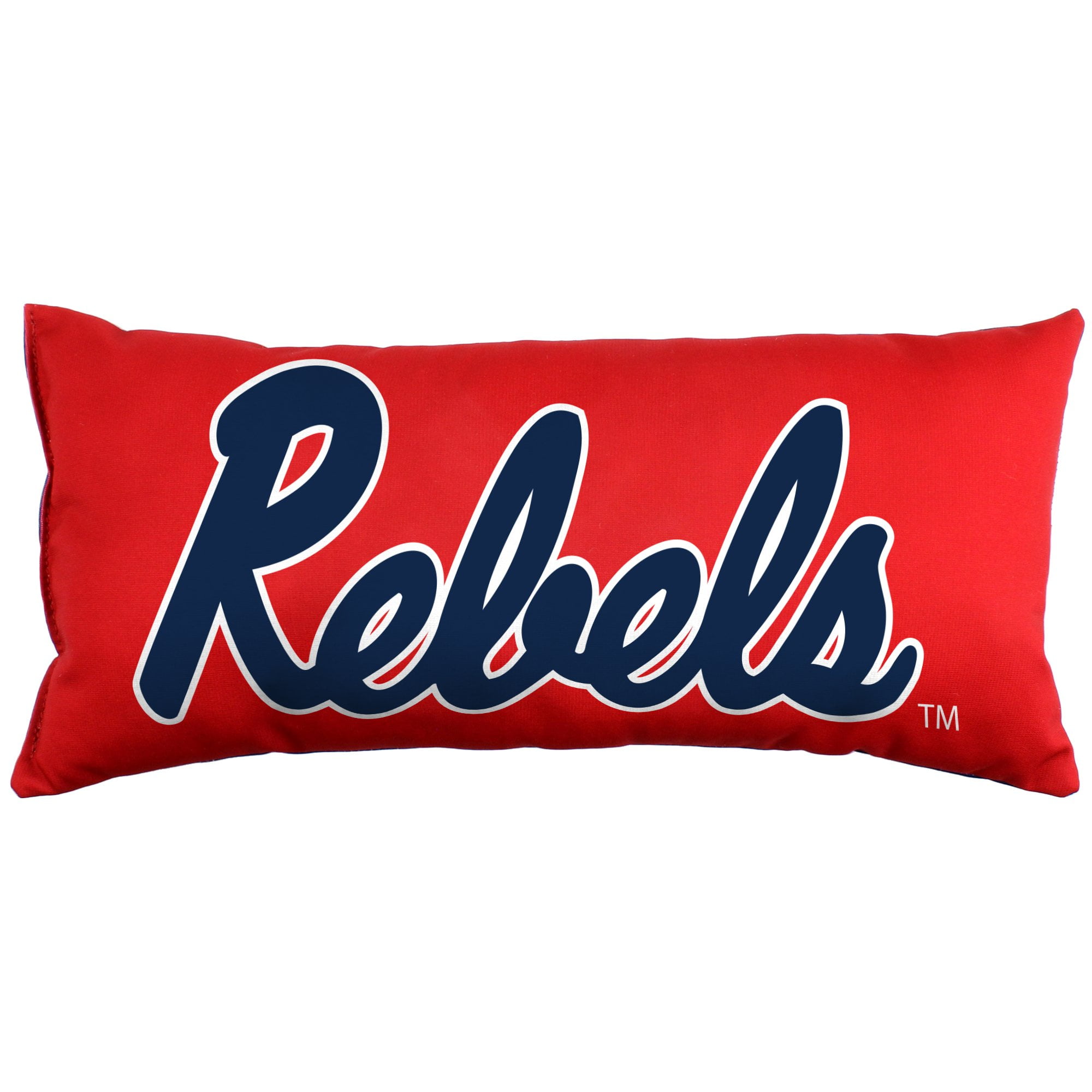 College Covers 16" x 6" Ole Miss Rebels Polyester Bolster Pillow