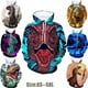 thumbnail image 2 of Sudadera unisex con estampado 3D de dinosaurio, sudadera con capucha de moda para hombre, sudadera informal de primavera y otoño de talla grande para hombre, sudadera con capucha, camisetas de calle, 2 of 5