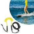 thumbnail image 6 of Baoblaze Surfboard Leash Surf Board Leash Wrist Strap Coiled Board Leash Yellow, 6 of 8