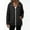 Black women winter hooded jacket a1, variant on Women Winter Hooded Zip Up Jackets Warm Casual Basic Windbreaker Outwear Solid Trench Coats Dressy Fashion Clothes, Light Blue M