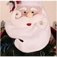thumbnail image 2 of Adorno de árbol de Navidad Papá Noel Ciervo Top Hugger Cristo hecho a mano, 2 of 5