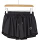 thumbnail image 2 of Pantalones cortos 2 en 1 fluidos para correr para mujeres Gimnasio Yoga Atlético Mujeres Entrenamiento Biker Spandex Lounge Sweat Falda Verano (negro) Feliz Sencillez, 2 of 4
