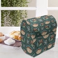 thumbnail image 3 of Cartoon Stand Mixer Cover, ish Girl with Bear Hat Magic Crystals and Mystic Herbs Alchemy, Kitchen Appliance Organizer Bag Cover with Pockets, 5 Quarts, Dark Green Multicolor, by Ambesonne, 3 of 4