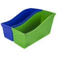 thumbnail image 2 of STOREX Large Book bin with front pockets, Assorted, case of 6, 2 of 3