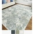 thumbnail image 4 of Feizy Atwell Transitional Abstract, Green/Ivory, 2'8" x 8' Runner Easy Care Fade Resistant Stain Resistant Casual Geometric Floor Rug for Living room Bedroom, 4 of 8