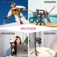 thumbnail image 2 of ULANZI M12 - Palo Selfie Extensible para c&aacute;mara de acci&oacute;n, Soporte port&aacute;til para tel&eacute;fono Celular Vlog con Soporte para tel&eacute;fono y Adaptador c&am, 2 of 7