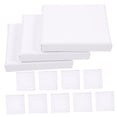 thumbnail image 4 of WASHWEPE Canvas Painting Set White Wood 12Pcs 3.9X3.9X0.6In For DIY Crafts Home Decoration, 4 of 8