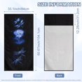 thumbnail image 5 of ZUXONGSY Car Seat Cover Towel Dragonfly Rose Print Auto Front Seat Covers Washable Towel Bucket Seat Covers Gift for Car Outdoor Sport Activities, 5 of 8
