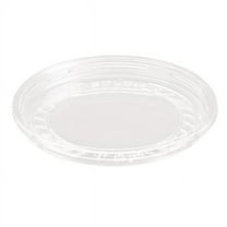 Dart LG8R Bare Eco-forward Rpet Deli Container Lids, Recessed Lid, Fits 8 Oz, Clear, 50/pack, 10 Packs/carton