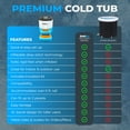thumbnail image 2 of Solstice Original Inflatable Cold Plunge Ice Bath Standing Recovery Barrel, 2 of 10