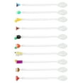 thumbnail image 2 of Cuchara de bar, 10 Uds., bonitos palitos para mezclar bebidas de cóctel, agitador de bebidas, diseñado a medida, 2 of 8