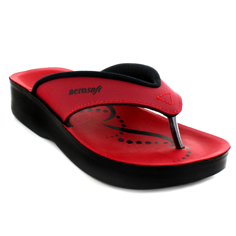 Aerosoft AeroLite (B0202) Aerosoft Girls Flip Flops , Size 13