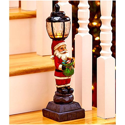 Christmas Decorations Battery Operated Light Lamp Post Indoor Decor