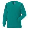 thumbnail image 1 of Russell - Sudadera con cuello de pico Modelo Workwear (Rojo), 1 of 1