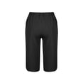 thumbnail image 6 of Women's Linen Shorts Pants Elastic Waist Drawstring Below Knee Shorts Comfort Lounge Lace Side Short Daily Wear, 6 of 8