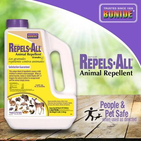 Bonide 2361 Shot-Gun Repels-All Animal Repellent-3LB REPEL ALL ... Bonide 2361 Shot-Gun Repels-All Animal Repellent-3LB REPEL ALL ...