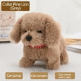 thumbnail image 3 of Electronic Walking Plush Dog Toy Interactive Puppy with Realistic Sounds and Lights STEM Learning Pet for Kids Ages 3+‌, 3 of 7