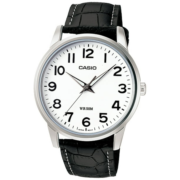Casio top wr50m leather