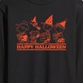 thumbnail image 3 of Peanuts - Orange Happy Halloween - Men's Long Sleeve T-Shirt, 3 of 6