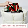 thumbnail image 6 of Palestine Velvet Portable Jewelry Organizer Box with Removable Compartment - Earring Holder and Gift Jewelry Box, 6 of 7
