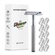 thumbnail image 1 of Navaja de afeitar Kinghood de seguridad de una sola hoja para hombre con 10 cuchillas, 1 of 9