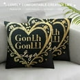thumbnail image 3 of Nawypu  Black Girl Pillowcase Set, Black Girl Magic Gifts, Flannel Black Girl Inspirational Pillow Covers Black Girl Room Decor, African American Gifts for Black Women, 3 of 5